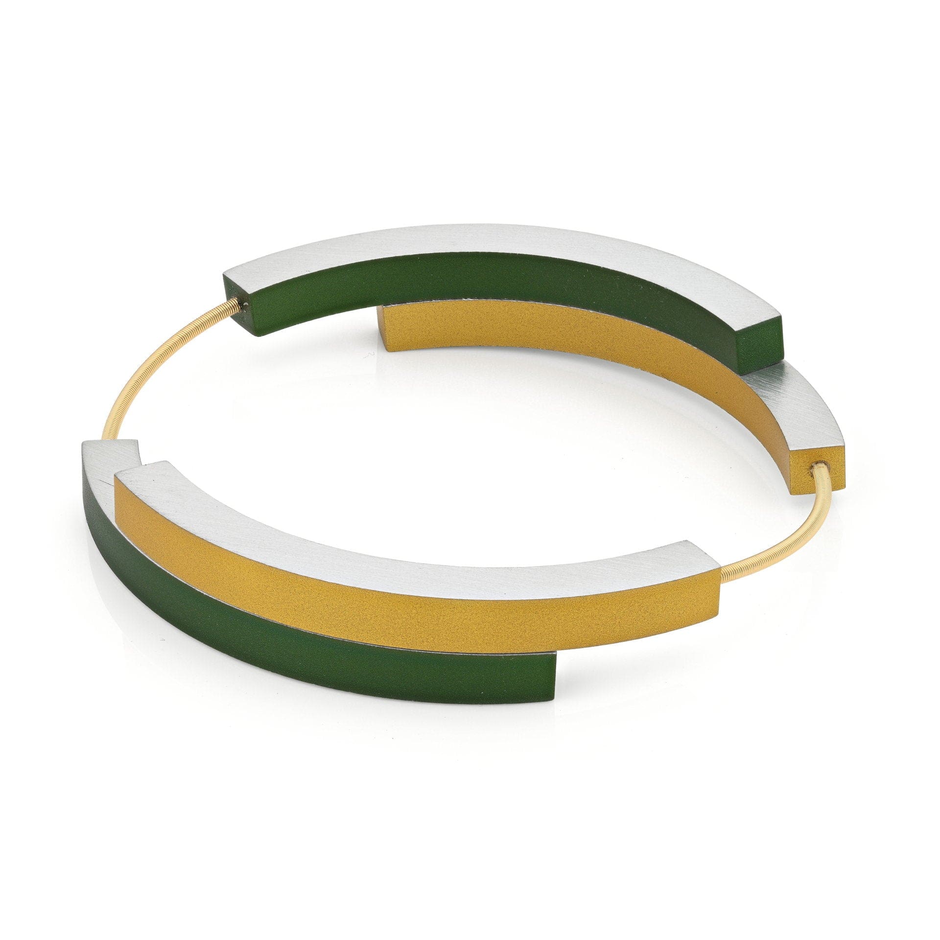 Armband BELLE Grün | Goldfarben | A32GRG