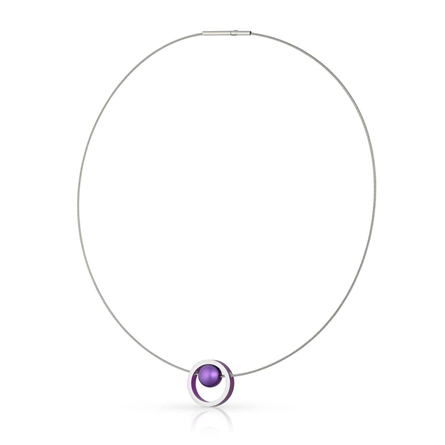 Halskette DONNA Lila | C278P