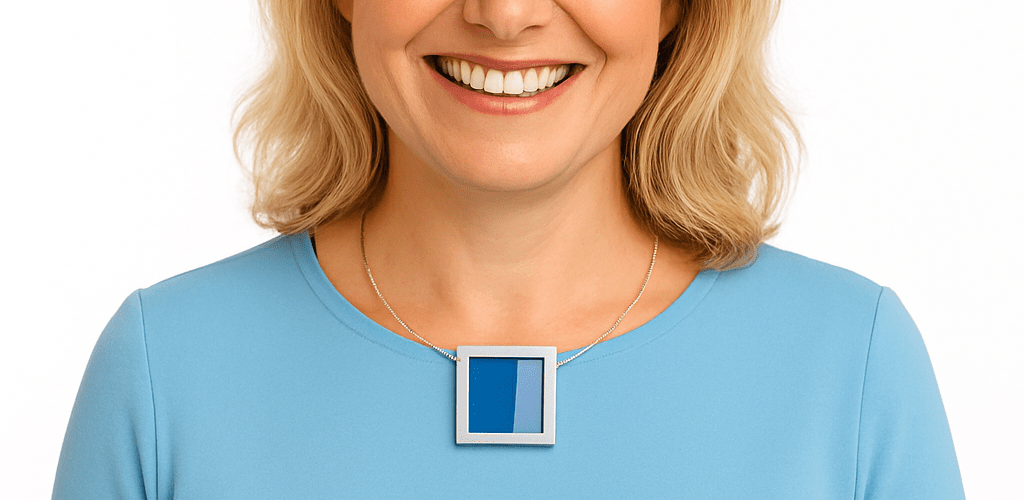 Halskette KYRA Blau | C284B