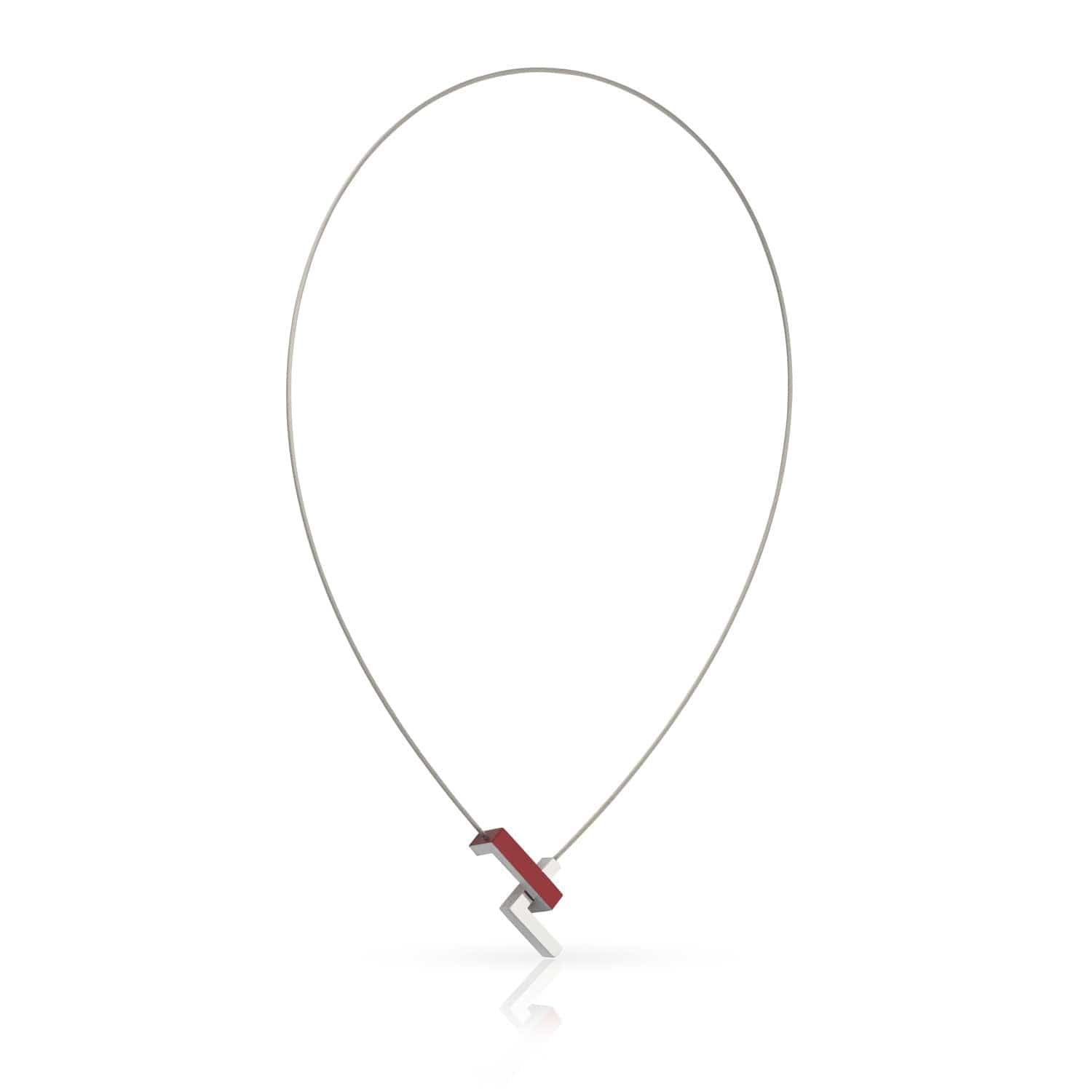 Halskette MAROO Rot | C289R