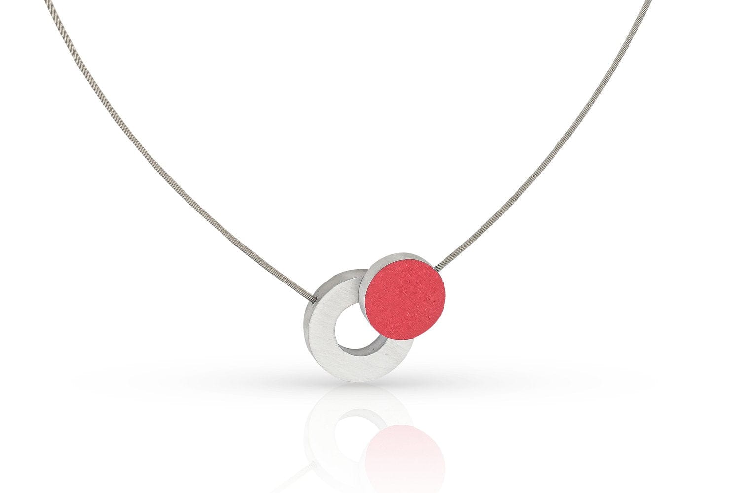 Halskette ROSIE Rot | C265R