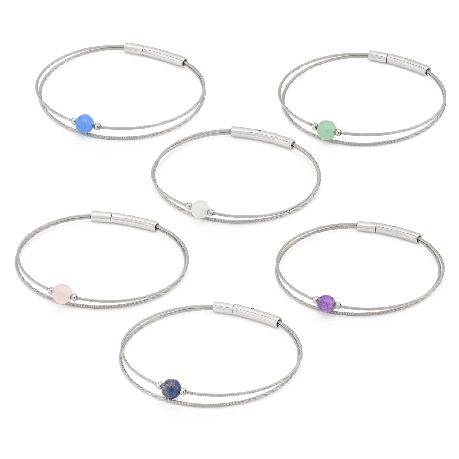 Thinking of You edelsteen armband Mix & Match