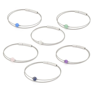 Thinking of You edelsteen armband Mix & Match