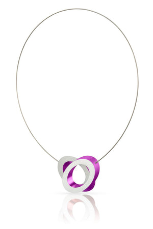 Collier Ovalen op elkaar  C70P