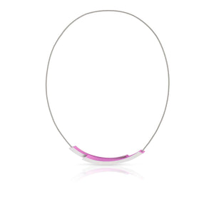 Collier Bogen paars C74P