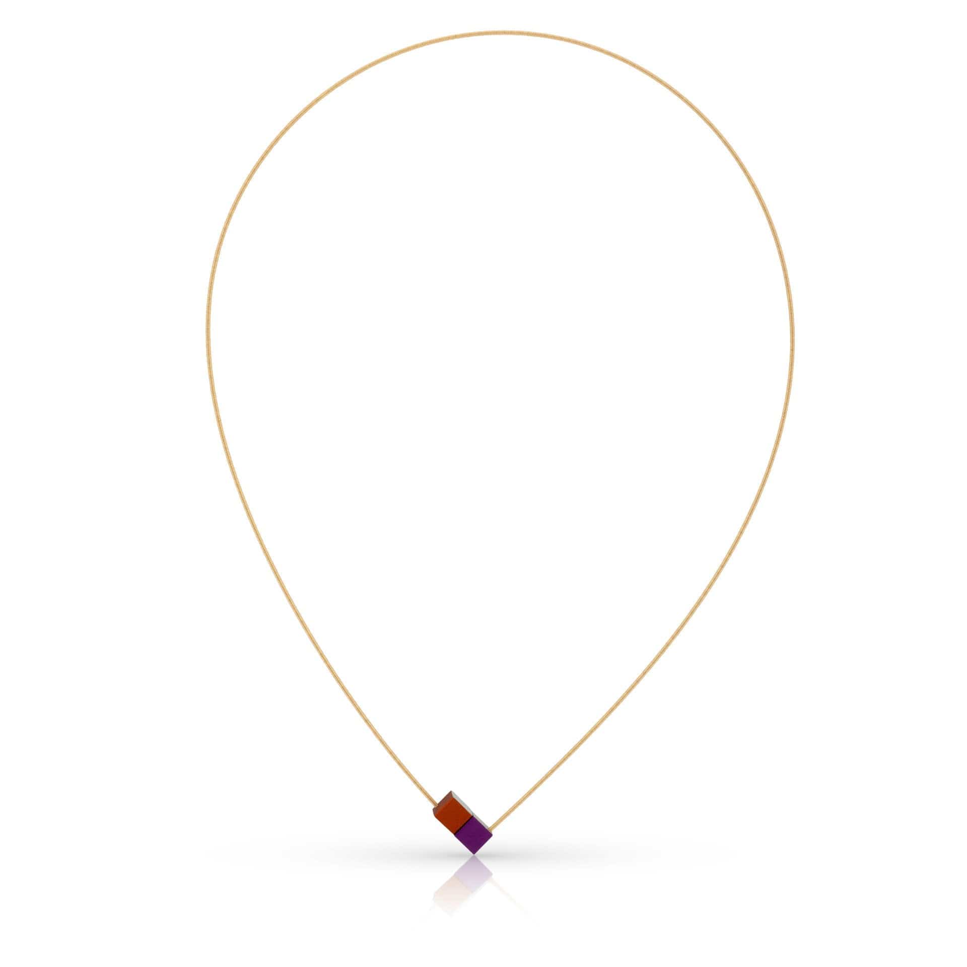 Ketting KAAT Oranje|Paars | CG205OP