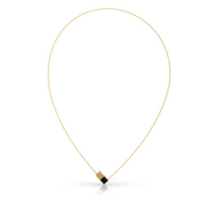 Ketting KAAT Zwart|Goudkleur | CG205ZG