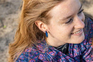 Oorbellen OLIVIA Blauw | O21B