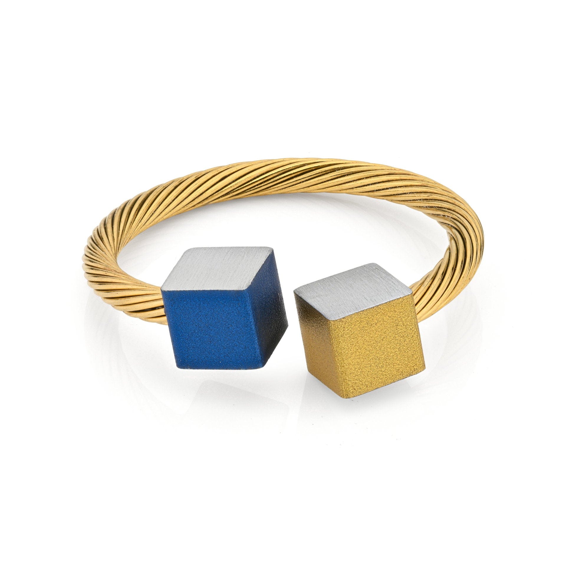 Ring KIKI Blauw-Goudkleur | RG4BG