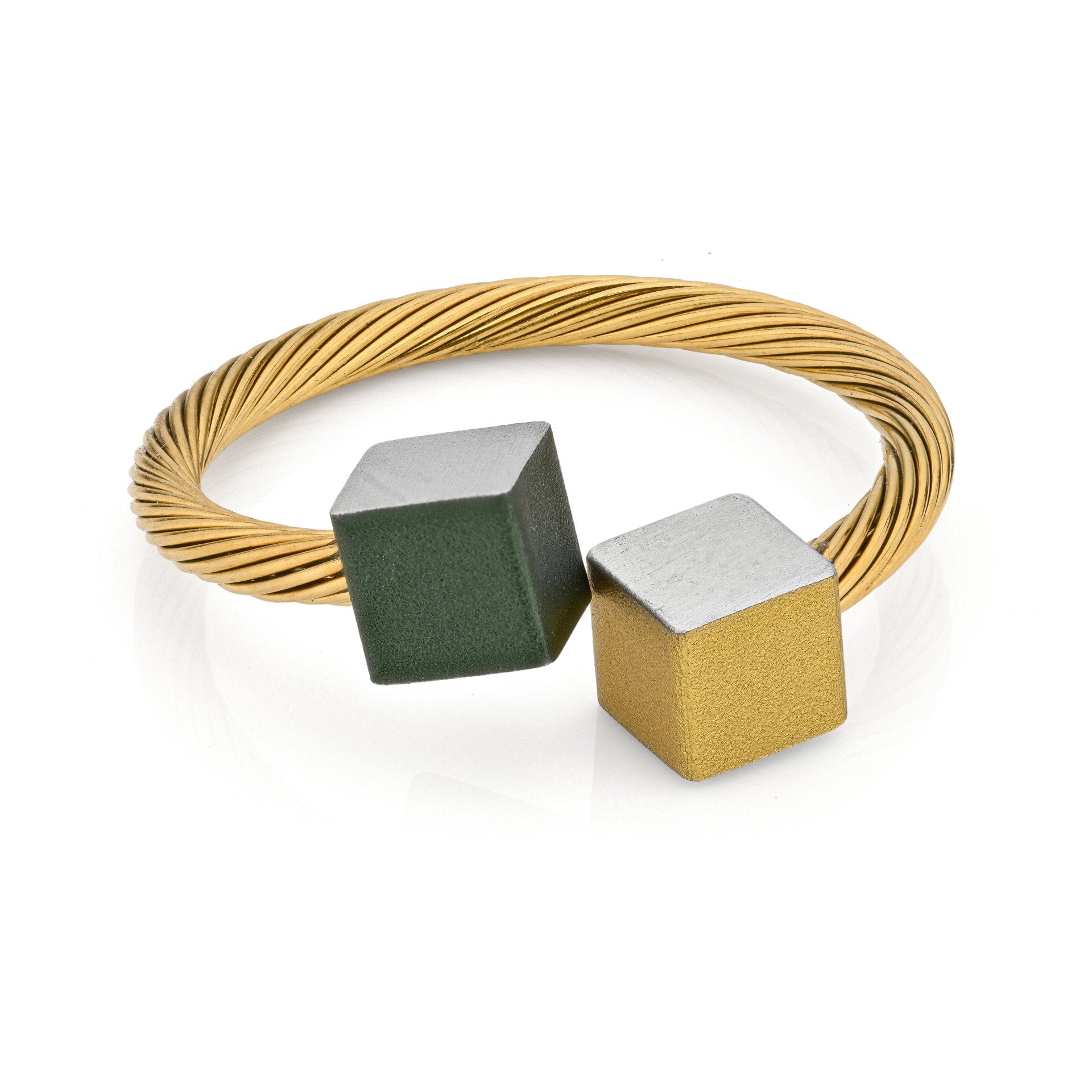 Ring KIKI Groen-Goudkleur | RG4GG
