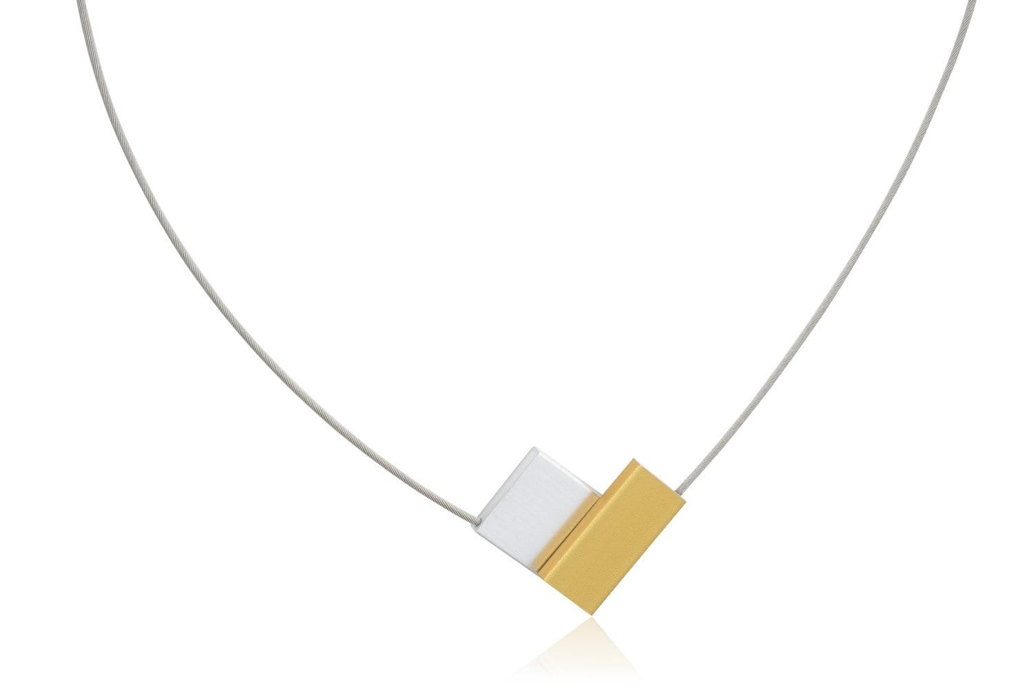 Halskette V-Form Gold|Gelb C150G