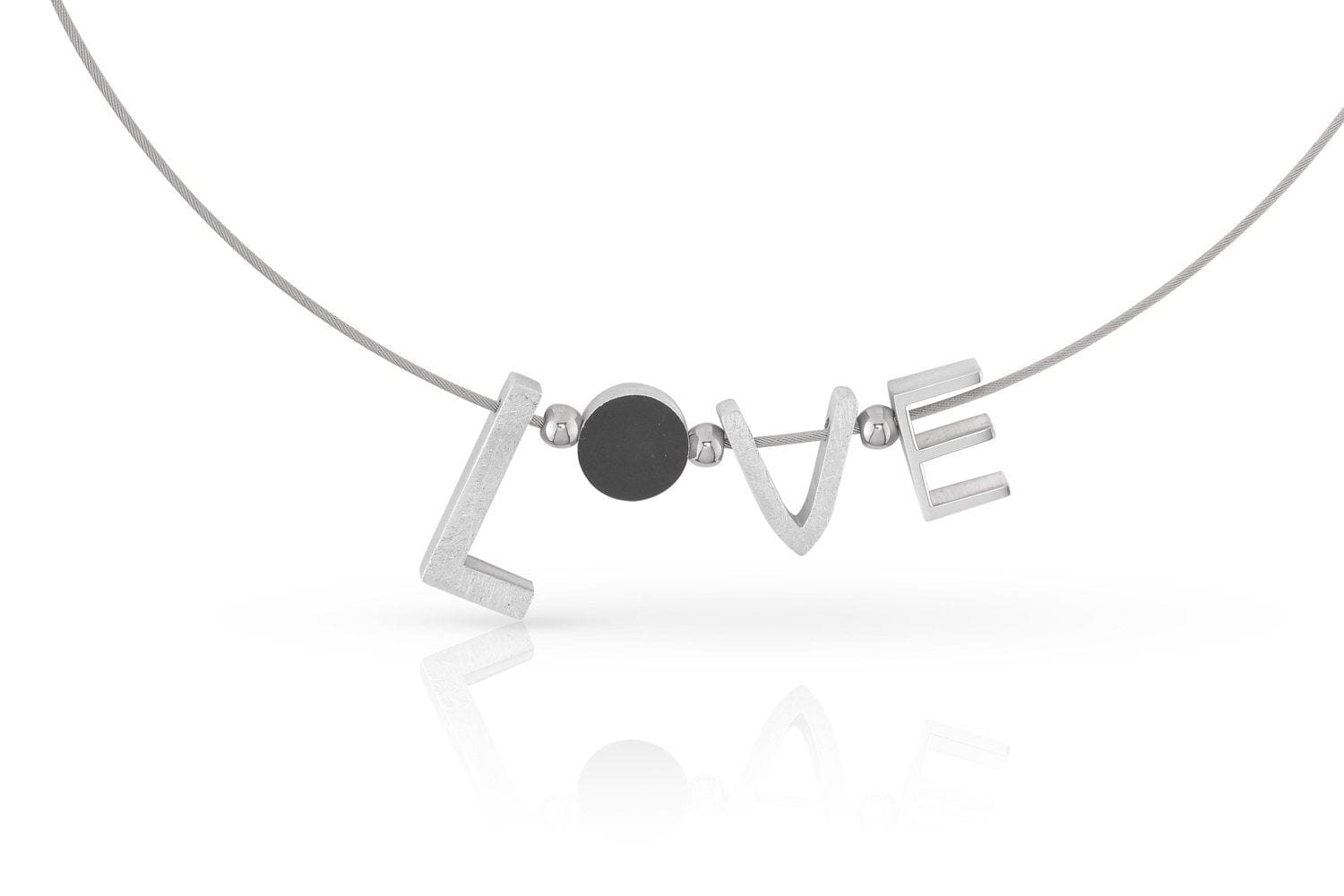 Ketting LOVE Zilverkleur | C258
