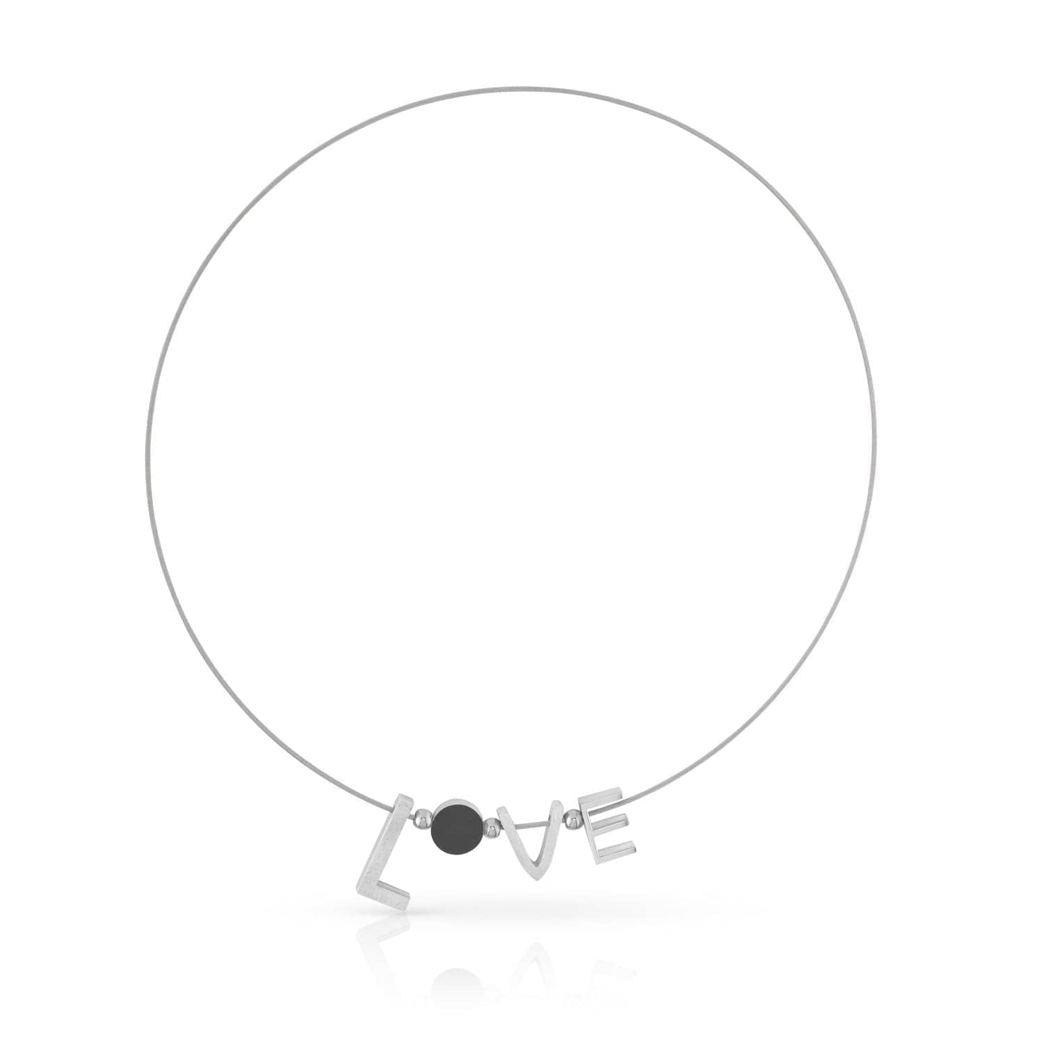 Ketting LOVE Zilverkleur | C258